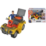 Simba Fireman Sam Mercury ATV koos kujukesega, m&auml;ngus&otilde;iduk