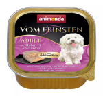 animonda Vom Feinsten Gourmet core Adult kana, munade ja singiga m&auml;rgtoit koertele, 150 g