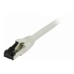 Synergy21 &uuml;henduskaabel RJ45, CAT8.1 2000Mhz, 0,5m, valge, S-STP(S/FTP), TPE/LSZH(SuperFlex), AWG26,