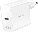 LogiLink USB-C-GaN adapter, 65 W, telefonile, tahvelarvutile, s&uuml;learvutile (PA0294)