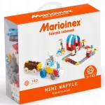 Ehitusklotsid Marioinex Mini Waffle Set 3 &mdash; 140 tk, v&auml;ikesed &uuml;hendatavad ehitusklotsid