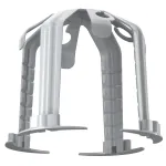 Kaiser Elektro Spacer for Suspended Ceilings DAO68mm - O80mm Installation Depth 40mm to 100mm