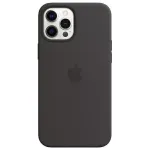Apple Silicone Case with MagSafe for iPhone 12 Pro Max 6.7 inch - Black (MHLG3ZE/A)