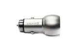 Evelatus Universal Car Charger ECC01 2USB Port 3.1A with Stainless Steel Escape Tool Silver