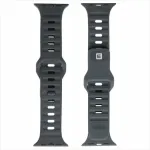 Evelatus Watch 42/44/45 Sport Silicone Loop Anthracite Gray