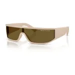 Armani Exchange AX4153SU83617 Unisex P&auml;ikeseprillid - Must Raam, Hall L&auml;&auml;ts, Kilp/Mask, 140mm L&auml;&auml;tse Laius