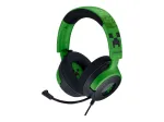 Juhtmega m&auml;nguri peakomplekt Razer Kraken V4 X &mdash; supra-auraalne, 20&ndash;20000 Hz, 1,8 m kaabel, 310 g, must/roheline