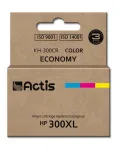 Actis KH-300CR tindikassett, asendab HP 300XL CC644EE, v&auml;rviline, 21 ml
