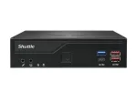 Shuttle Slim PC DH770, S1700, 2x HDMI, 2x DP, 2x 2.5G LAN, 2x COM, 8x USB, 1x 2,5 tolli, 2x M.2, 24/7 pidev t&ouml;&ouml;, koos VESA kinnitusega
