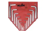Hex key set EPM 12-piece Allen wrench set, metric sizes, compact holder