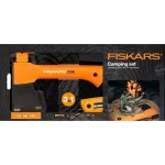 FISKARS kirves-l&otilde;hkumiskirves X5 - XXS + nuga + saag