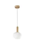 Opalla Ripatslamp 30W E27 30cm Opal Glass