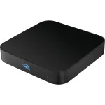 OWC miniStack STX Thunderbolt 4 salvestuskorpus koos jaoturiga, 3,5-tolline SATA + M.2 NVMe, must