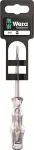 Wera 247 Pingetester-kruvikeeraja, piluga 0,5 x 3,0 x 70 mm, 150-250V AC, DIN VDE 0680-6, Kraftform k&auml;epide 05100100001