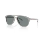 Armani Exchange meeste ristk&uuml;likukujulised p&auml;ikeseprillid AX4156SU83788, mati must raam, tumedad hallid l&auml;&auml;tsed, 59-17-145