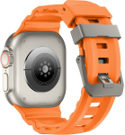 Tech-Protect Motion Apple Watch 8 / 9 / 10 / 11 / 12 / SE / Ultra 44/45/46/49 mm rihm, Signal Orange