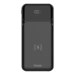 Savio BA-09 juhtmevaba akupank, 10000 mAh, must