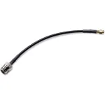 Antenni adapter Lancom Systems AirLancer AN-RPSMA-NJ &mdash; RPSMA (isane) N (emasesse), 200 mm, must