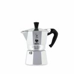 Moka pot BIALETTI Moka Express 0,2 L alumiinium must &mdash; 3 tassi (200 ml), mitte induktsioonile