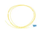 Pigtaal LC/PC &uuml;hemoodiline Extralink 1,5 m, 900 &micro;m G.657.A1 FTTH, kollane, Easy-strip