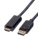DisplayPort-kaabel ROLINE DP - UHDTV M/M 2m