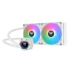 Thermaltake TH280 V2 ARGB Sync Snow Edition CL-W377-PL14SW-A All-in-One vedelikjahuti protsessorile, 280 mm, 14 cm ventilaatorid, valge