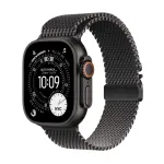 APPLE Watch Ultra 3 GPS + Cellular 49mm musta titaanist korpusega musta titaanist Milani aasaga (v&auml;ike)