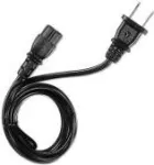 LOGON toitekaabel 1,8 m must 1,8 m (TC03NC)