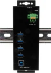 USB-jaotur Exsys EX-1505HMVS 4-pordiline USB 3.2 Gen 1 15 kV ESD-kaitsega