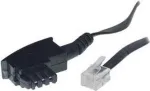 S/CONN 10m TAE-F &ndash; RJ 11 Must Transparent ShiverPeaks