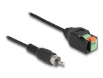 DeLOCK kaabel RCA isane klemmiploki adapter surunupuga 15 cm
