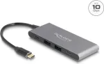 DeLOCK 4 pordiga USB USB-C jaotur 2 x USB Type-A 2 x USB USB-C 10 Gbps