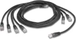 DeLOCK v&otilde;rgukaabel Must 5 m Cat5e U/UTP 90121