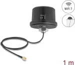 WiFi-antenn DELOCK 81468 RP-SMA-pistik 3,1&ndash;3,5 dBi mitmesuunaline