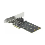 SATA ja M.2 PCI Express kaart DeLOCK 3 porti SATA ja 2 pesa M.2 Key B