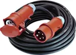 V&auml;litoite pikendusjuhe Bachmann 344.170, 5 m pikkus, 1 vahelduvvoolupesa, must