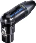 Neutrik NC10FRX-14-B juhtmepistik XLR must (NC10FRX-14-B)