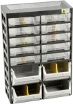 Hoiukast allit VarioPlus Basic D 21 &mdash; m&otilde;&otilde;dud 305&times;435&times;170 mm, must