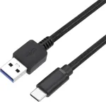 Perixx USB-kaabel USB 3.0 USB-A-pistik, USB-C&reg;-pistik 1 m must 11797 (11797)