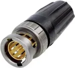 Neutrik BNC-pistik, sirge 75 1 tk (NBNC75BLP9X)