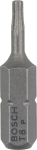 Bosch 2607001601 Torx kruvikeeraja otsak T8, eriti k&otilde;va, C 6,3, 3 tk