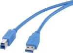 USB-kaabel Renkforce USB Type A to Type B 3.0, pikkus 1,8 m