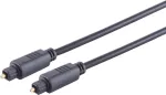 Optiline Toslink kaabel ShiverPeaks 69004-0.5 &mdash; 0,5 m, 4,0 mm optiline digitaalne heli