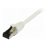 Synergy21 paigalduskaabel RJ45, CAT8.1 2000Mhz, 1,5m, valge, S-STP(S/FTP), TPE/LSZH(SuperFlex), AWG26,