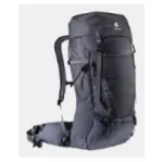 Seljakott DEUTER Futura Air Trek 45 L &mdash; unisex matkakott, 45 L (laiendatav 55 L-ni), 2 kg, &uuml;laltlaetav, must