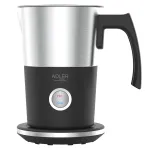 Automaatne piimavahustaja Adler AD 4497 &mdash; roostevaba teras, 600W, vaht 120 ml / soe 300 ml, kuum ja k&uuml;lm