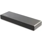 StarTech.com Thunderbolt 3 dokk &ndash; kahe 4K 60 Hz monitoriga TB3 s&uuml;learvuti dokkimisjaam DisplayPorti, HDMI ja 1080p VGA-ga &ndash; 85 W toiteedastus ja laadimine &ndash; 2x USB-A, Ethernet &ndash; Mac ja Windows