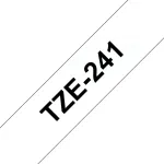 Brother TZE-241 sildilint must valgel