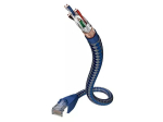 Networking kaabel Inakustik 00480305 RJ-45 Cat6 5 m Blue Silver