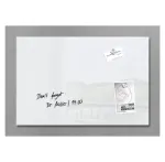 SIGEL artverum Glass Magnetic Board 600 x 400 mm White Frameless
